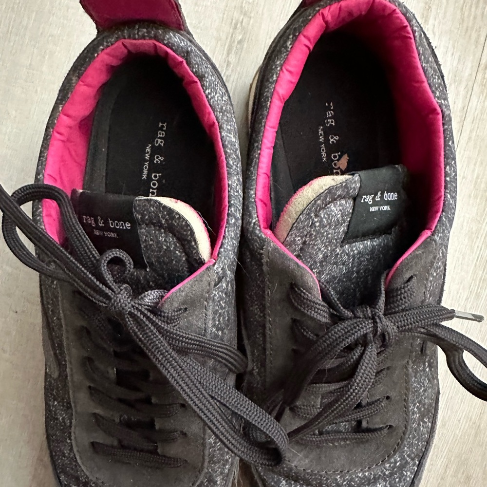 rag & bone Gray and Brown Sneakers - Picture 9 of 9